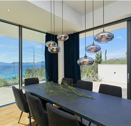 6 Bedroom Seafront Villa with Pool near Slano, Sleeps 12-14